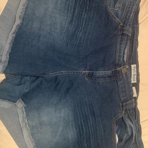 Paris Blues Jean Shorts Plus Size 24 Women